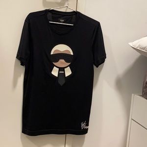 Fendi Karl Loves T shirt